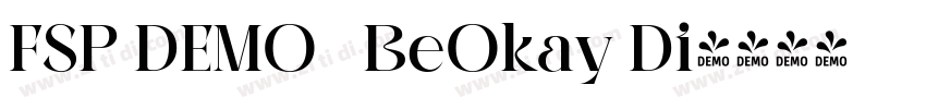 FSP DEMO   BeOkay Di字体转换